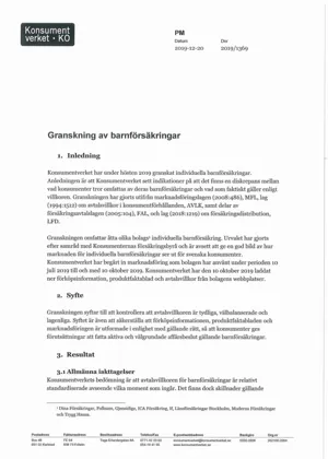 Granskning av barnförsäkringar (Bild)