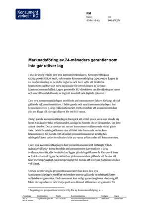 Granskning av garantier (Bild)