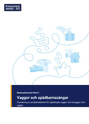 Marknadskontroll 2024:3 Vaggor och spädbarnssängar (Bild)