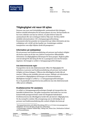 Tillgänglighet vid resor till sjöss (Bild)