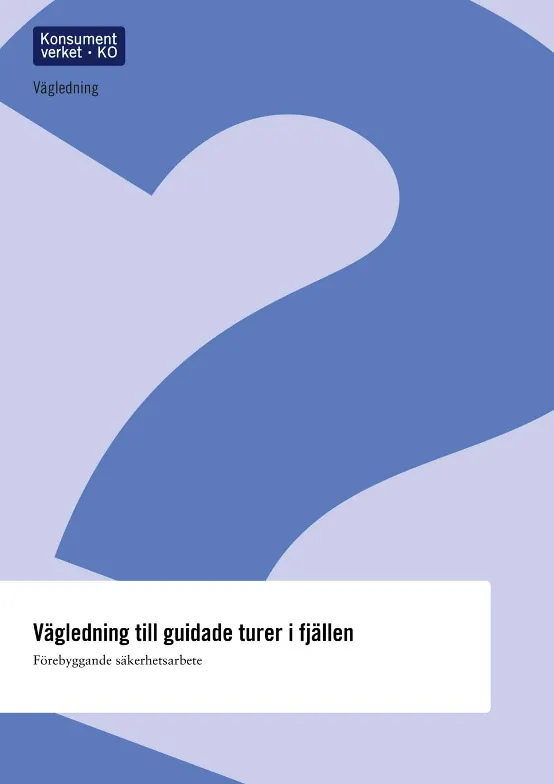 Vägledning till guidade turer i fjällen (Bild)